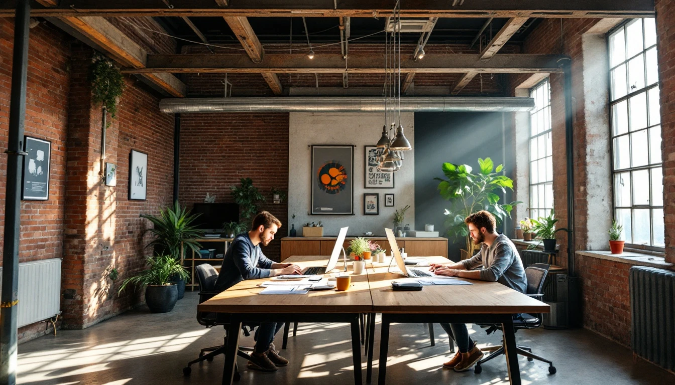WDS Digital Media studio — Leeds industrial loft workspace